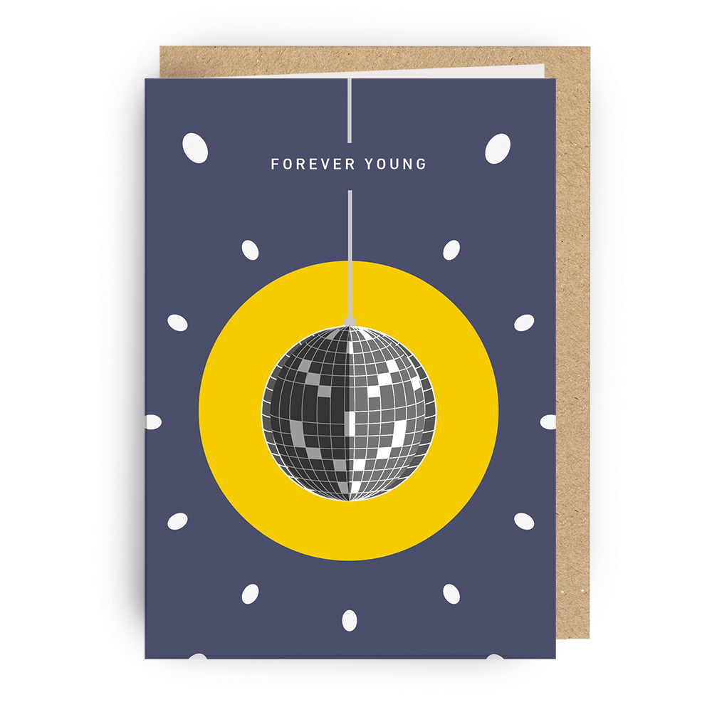 3D GREETING CARD Disco (6 pieces)