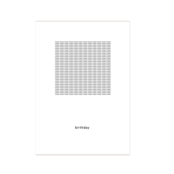 happy-birthday postkarte