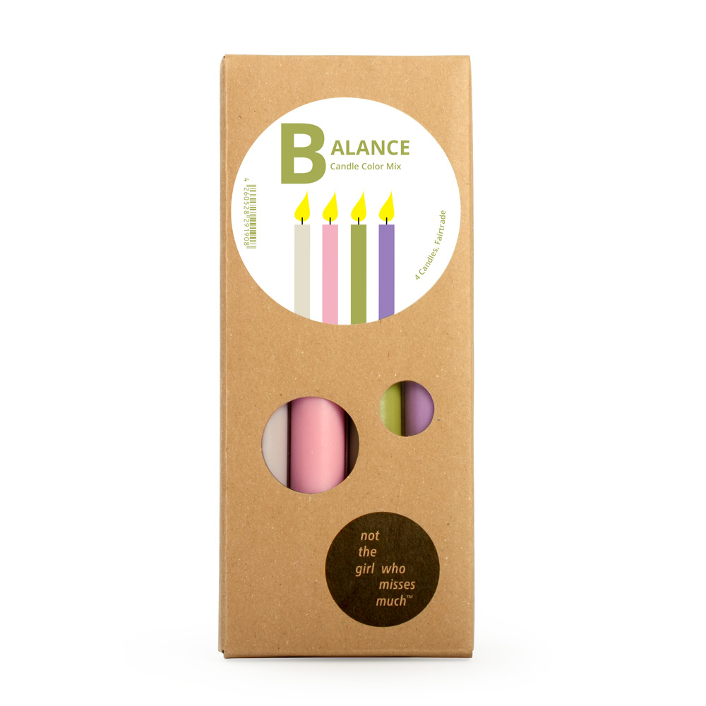 4 pcs Candle Set BALANCE (6 pieces)