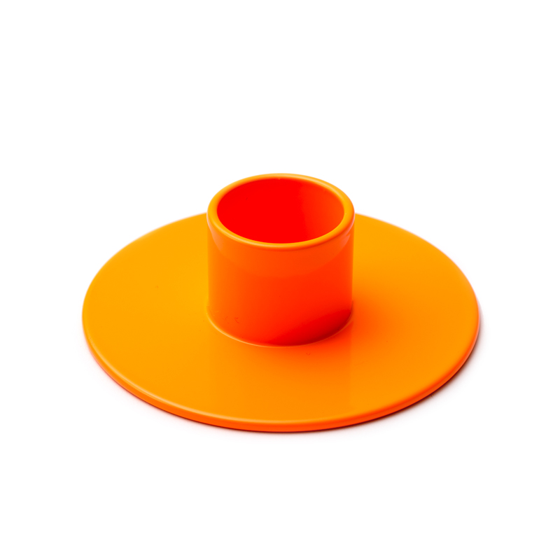 Kerzenhalter POP Neon Orange (6 Stück)