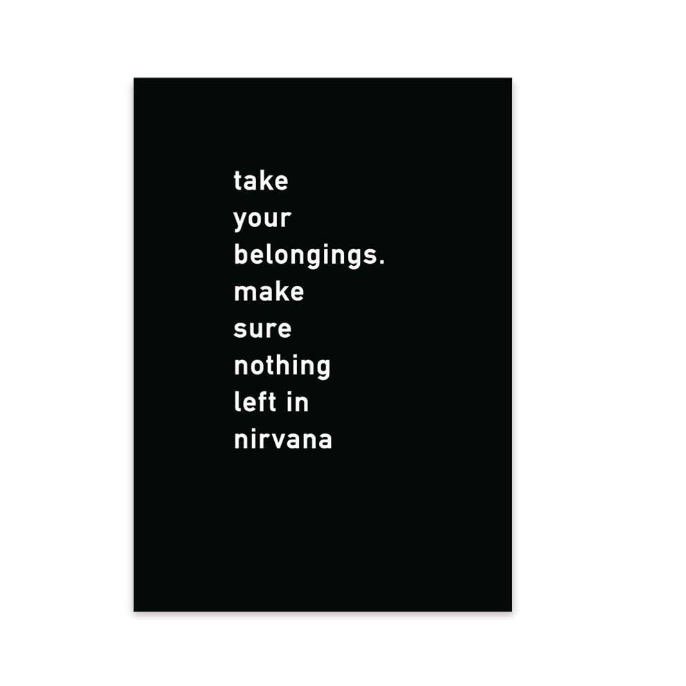 POSTCARD Nirvana (10 pieces)