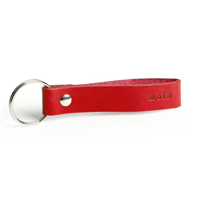 Lanière en cuir rouge MOIN (6 pièces)