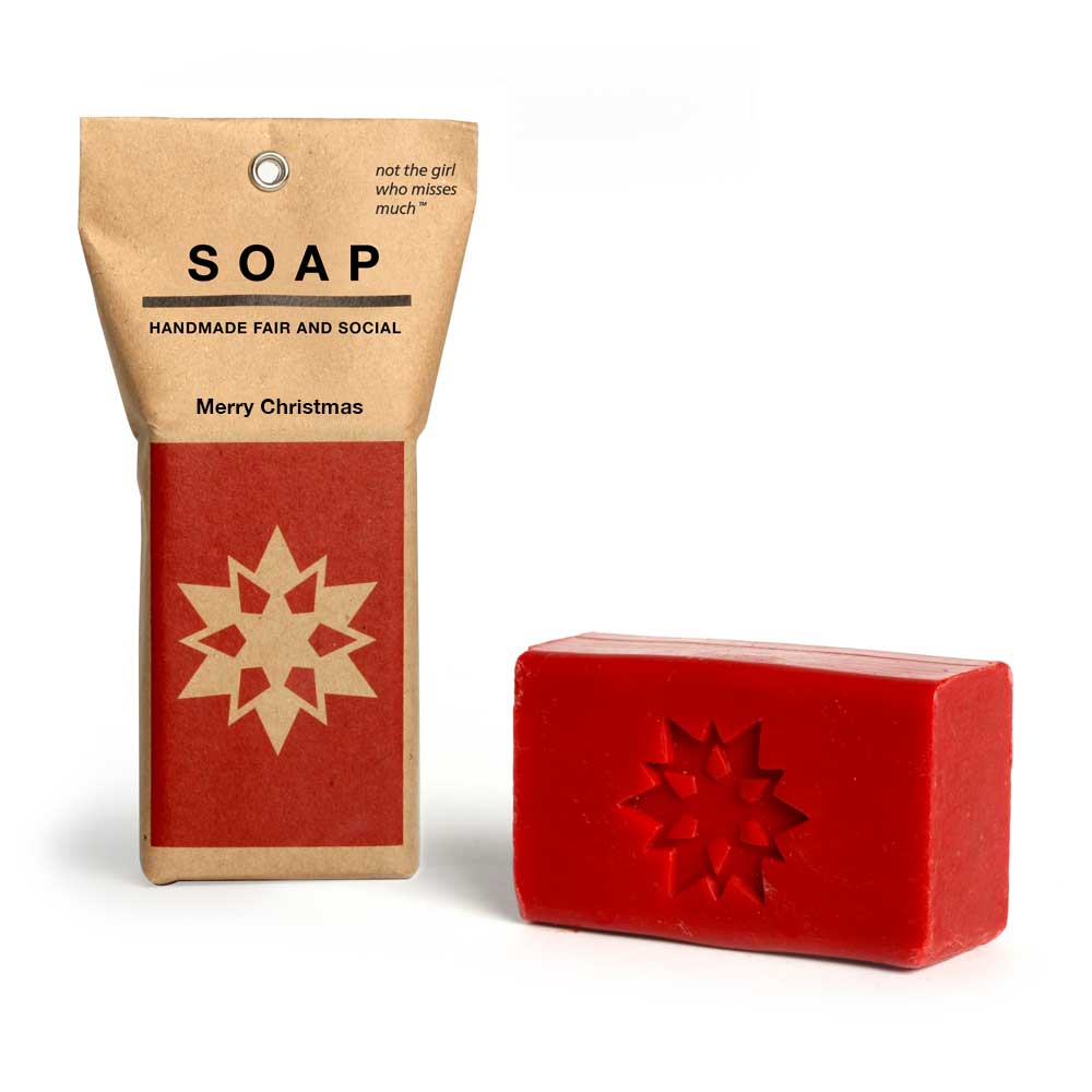 SOAP Christmas star (8 pieces)